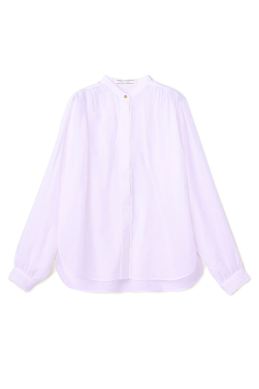 ベイジ，/BEIGE，の【予約販売】PAULINE / リネンヴィスコースレースブラウス(Lilac/BLCWLS0207)