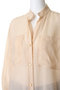 PAULINE / リネンヴィスコースオーバーサイズロングシャツ ベイジ，/BEIGE，