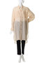 PAULINE / リネンヴィスコースオーバーサイズロングシャツ ベイジ，/BEIGE，
