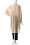 PAULINE / リネンヴィスコースオーバーサイズロングシャツ ベイジ，/BEIGE，