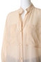 PAULINE / リネンヴィスコースオーバーサイズロングシャツ ベイジ，/BEIGE，