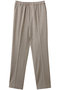 CELEST（セレスト）/ウエストゴムイージーストレートパンツ ベイジ，/BEIGE， Taupe