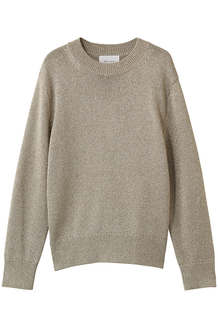 ベイジ，/BEIGE，のSPESSARTINE（スペサルティン）/コクーンシルエットプルオーバー(Gold/KRCWLS0206)