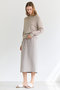 SPESSARTINE（スペサルティン）/コクーンシルエットプルオーバー ベイジ，/BEIGE，