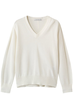 ベイジ，/BEIGE，のARSENOPY（アルセノ）/コットンドライタッチ Vネックニット(110300/110301)