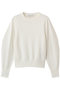 ARSENOPY（アルセノ）/コットンドライタッチクルーネックニット ベイジ，/BEIGE， Ecru