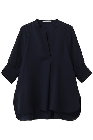 ベイジ，/BEIGE，のFLEUR（フルール）/異素材カフス スタンドカラーブラウス(110400/110403)