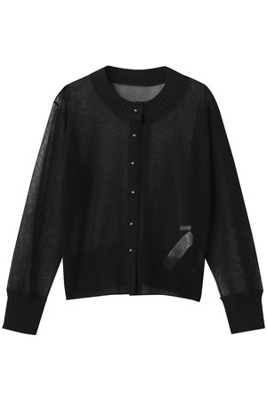 ベイジ，/BEIGE，のPYRRHOT（ピロート）/シアーコンビ リブカーディガン(110300/110303)