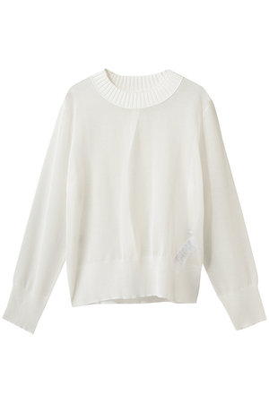 ベイジ，/BEIGE，のPYRRHOT（ピロート）/シアーコンビ バックスリットプルオーバー(110300/110301)