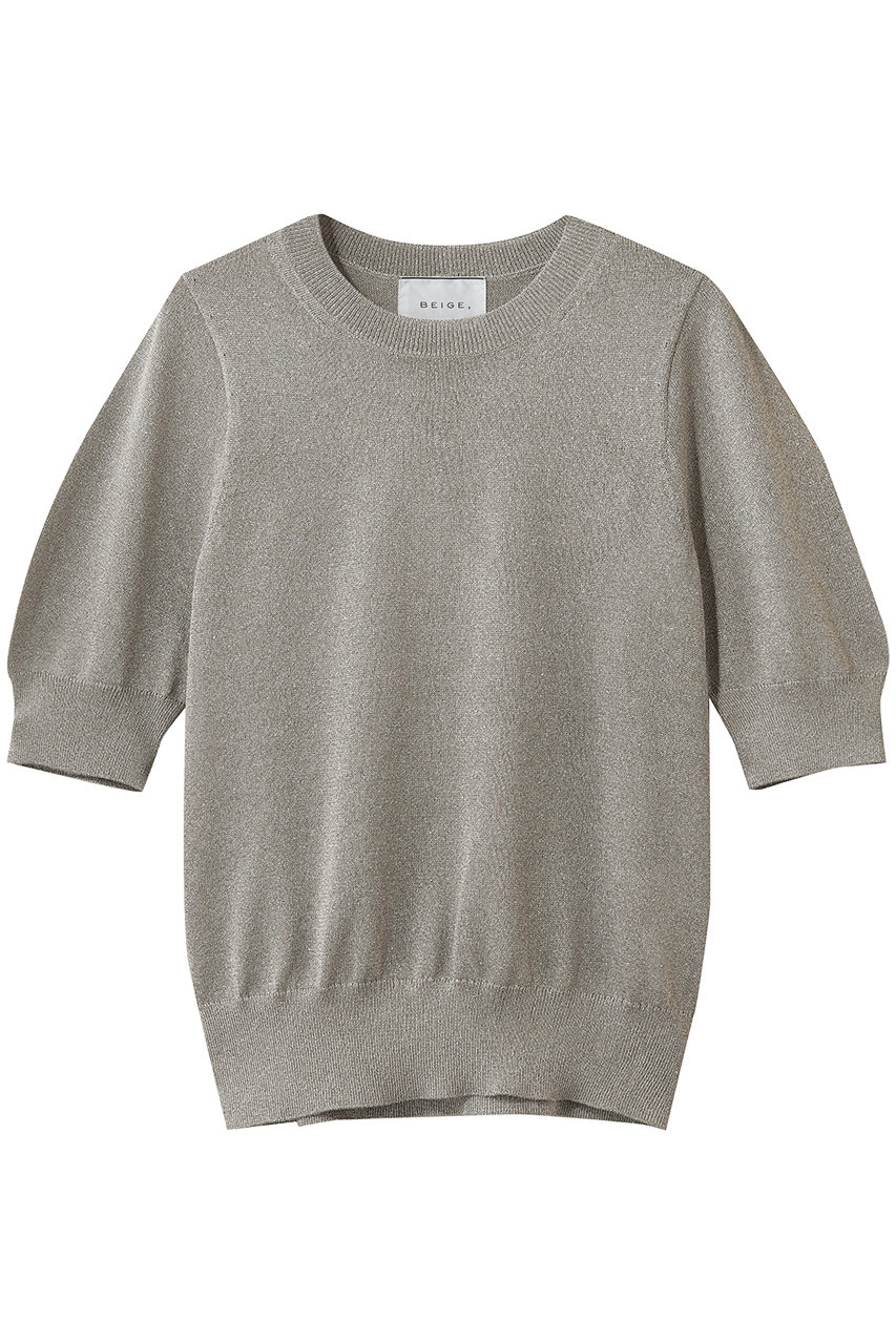 ベイジ，/BEIGE，のSMITHONITE（ スミソナイト）/リュクスグリッター コクーンプルオーバー(Grayge/KRCWLM0407)