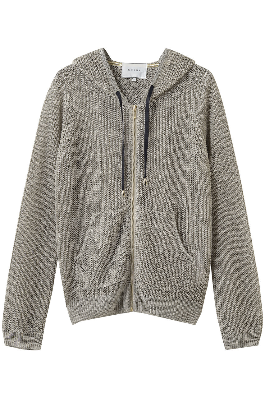 ベイジ，/BEIGE，のOPTICAL（オプティカル）/ニット(Flax/KRCWLM0410)