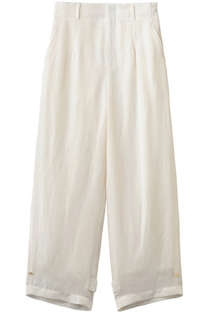 ベイジ，/BEIGE，のBERNARD（ベルナール）/リネン混 ヘムタグ 2WAYパンツ(110600/110601)