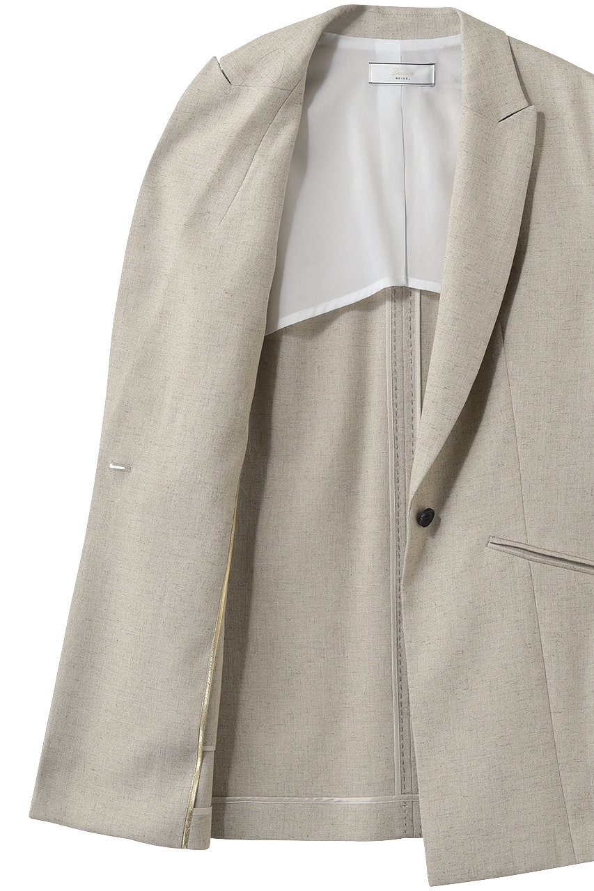 BEIGE，(ベイジ，)｜CAROLE（キャロル）/ジレ/Ecru の通販｜ELLESHOP