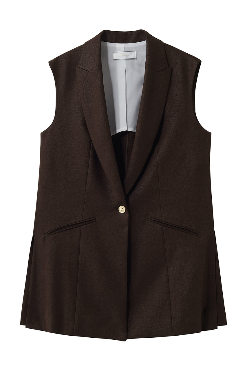 ベイジ，/BEIGE，のCAROLE（キャロル）/ジレ(Bordeaux/VRCWLM0731)