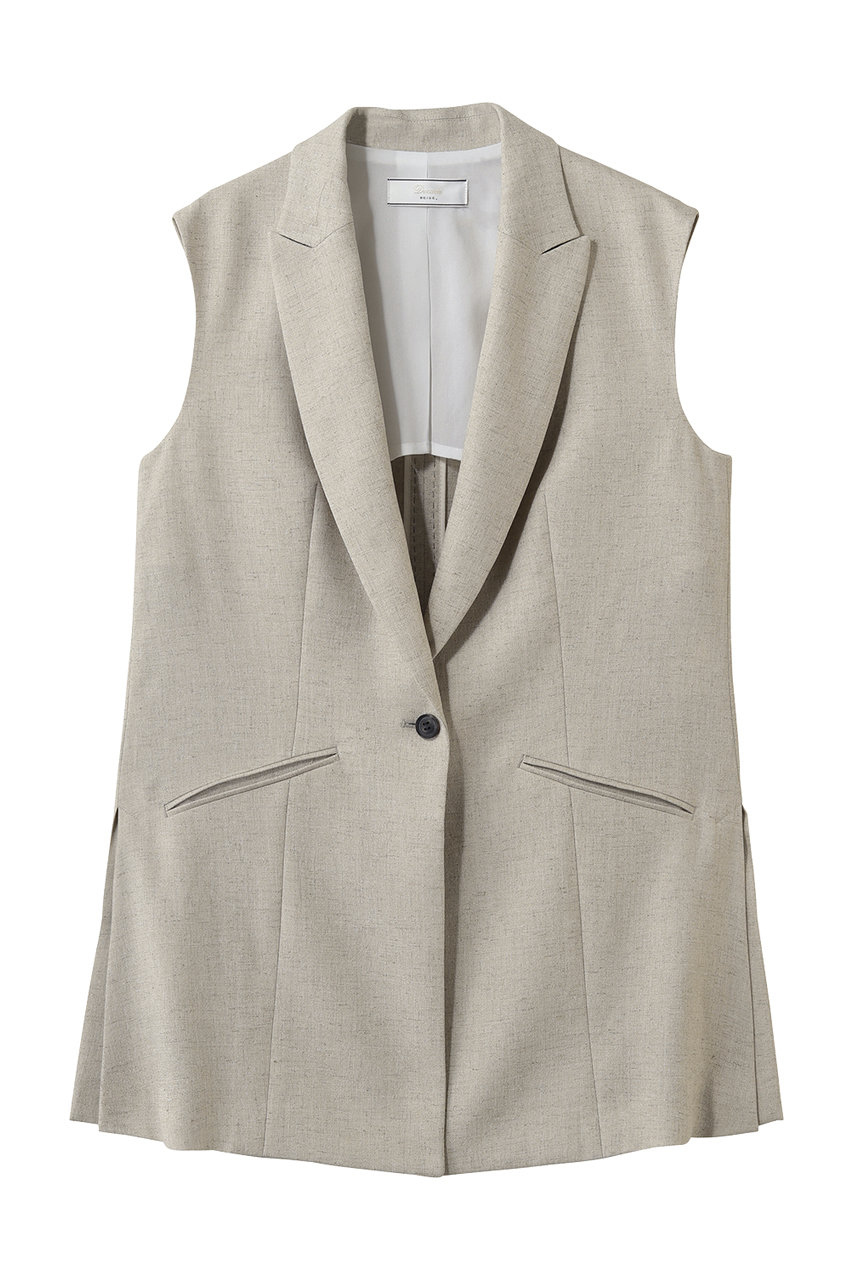 ベイジ，/BEIGE，のCAROLE（キャロル）/ジレ(Sand/VRCWLM0731)