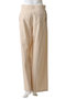 PREHNA（プレナ）/コットンツイル カービーシームワイドパンツ ベイジ，/BEIGE，