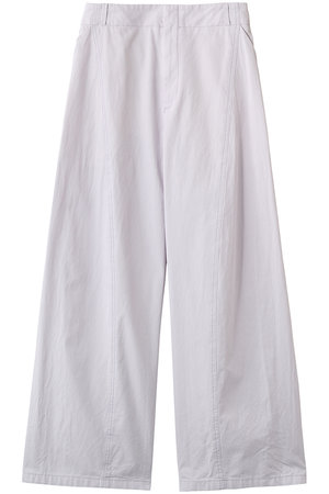 ベイジ，/BEIGE，のPREHNA（プレナ）/コットンツイル カービーシームワイドパンツ(110600/110601)