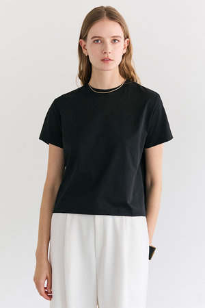 ベイジ，/BEIGE，のDIOP（ダイオプ）/スビンコットン クロップドTシャツ(110100/110102)