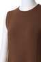LABRADO（ラブラド）/ダーツニット ロングワンピース ベイジ，/BEIGE，