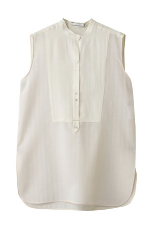 ベイジ，/BEIGE，のGOSHE（ゴシェ）/サテン切替 シアースタンドブラウス(110400/110401)