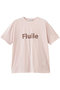 STELLERITE（ステライト）/コットンロゴTシャツ ベイジ，/BEIGE， Nude