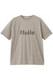STELLERITE（ステライト）/コットンロゴTシャツ ベイジ，/BEIGE， Taupe