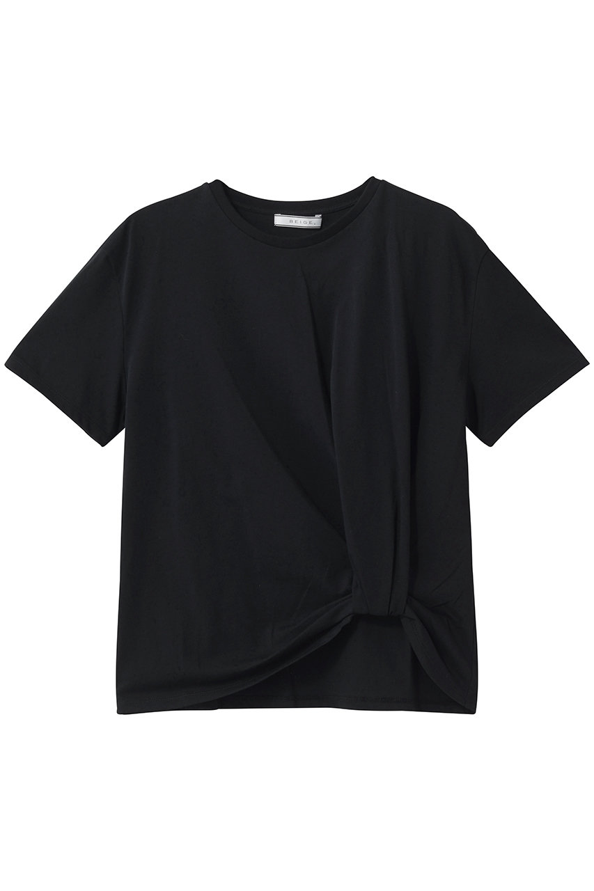 ベイジ，/BEIGE，のSTELLERITE（ステライト）/フォルムタック ドレープTシャツ(Black/KKCWLM0403)