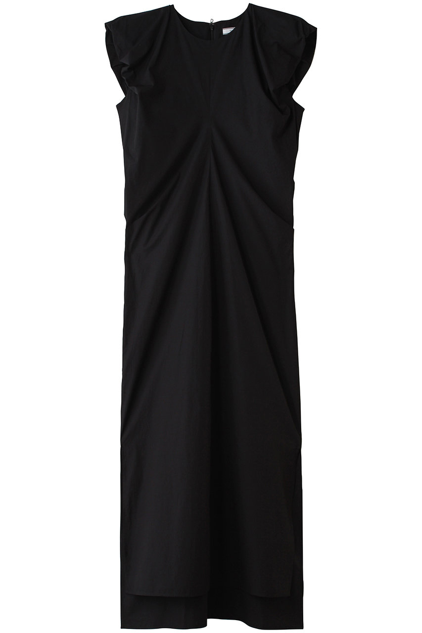 ベイジ，/BEIGE，のMALLOW（マロウ）/コットンタック バルーンスリーブドレス(Black/OPCWLM0400)