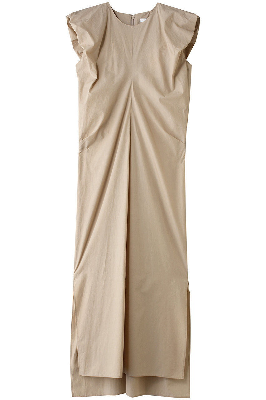 ベイジ，/BEIGE，のMALLOW（マロウ）/コットンタック バルーンスリーブドレス(Beige/OPCWLM0400)