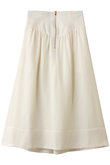 BERNARD（ベルナール）/リネン混 ゴールドジップ ハイウエススカート