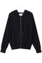 MONSTERA（モンステラ）/ストレッチ フーデッドニット ベイジ，/BEIGE， Black