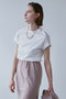 BORNA （ボーナ）/コットンスムースTシャツ ベイジ，/BEIGE，