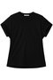 BORNA (ボーナ)/コットンスムースTシャツ ベイジ，/BEIGE， Black