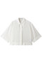 【予約販売】BAC（バック）/コットンシアー ショートレングスシャツ ベイジ，/BEIGE， Off