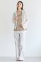 SIDERITE（シデライト）/シアージップフーディーニット ベイジ，/BEIGE，