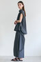 【予約販売】BATEAU / Vネック ギャザーブラウス ベイジ，/BEIGE，