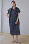 【予約販売】BATEAU / ギャザー ストレートドレス ベイジ，/BEIGE，