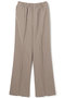 【予約販売】BATEAU / バックスリット ストレートパンツ ベイジ，/BEIGE， Taupe