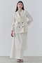 【予約販売】BATEAU / サイドディテール Iラインスカート ベイジ，/BEIGE，