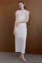 【予約販売】FLUORITE / 異素材コンビ レースブラウス ベイジ，/BEIGE，
