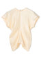 【予約販売】CYANO / サテン ドレープブラウス ベイジ，/BEIGE， Ecru