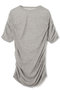 【予約販売】TOPAZ / アレンジギャザー ニット ベイジ，/BEIGE， L.Gray