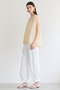 【予約販売】TOPAZ / バルーン シアーニット ベイジ，/BEIGE，