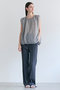 【予約販売】TOPAZ / バルーン シアーニット ベイジ，/BEIGE，