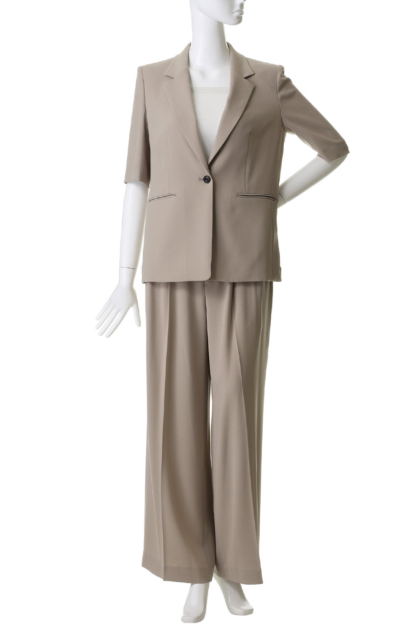 新品☆ベイジ　CINDY スーツ　ジャケット　パンツ 3点セット☆セオリー BEIGE，(ベイジ，)｜CINDY（シンディ）/パンツ/Brown の通販｜ELLESHOP