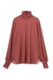 MOYE / ニットドッキング ロングスリーブブラウス ベイジ，/BEIGE， L.Bordeaux