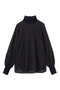 MOYE / ニットドッキング ロングスリーブブラウス ベイジ，/BEIGE， Navy