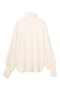 MOYE / ニットドッキング ロングスリーブブラウス ベイジ，/BEIGE， Ecru