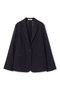 MOYE / シアーウール テーラードジャケット ベイジ，/BEIGE， Navy