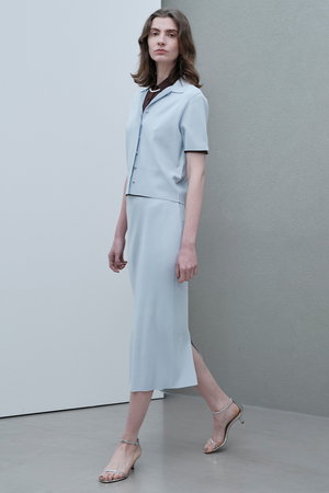 ベイジ，/BEIGE，の【予約販売】LAURA / ストレッチ ポロニット